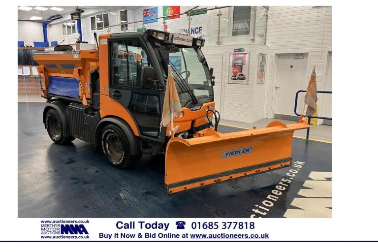 2011 MULTICAR TREMO X56 CARRIER S 2.0 DIESEL AUTO 5 TON FIEDLER FSS1201T GRITTER AND PLOUGH -----...