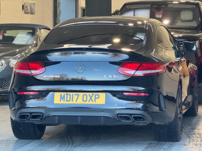 2017 Mercedes-Benz C Class 4.0 C63 V8 BiTurbo AMG S (Premium) Coupe 2dr Petrol SpdS MCT Euro 6 (s...