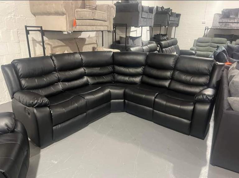 image for 🔥BRAND NEW LEATHER RECLINER 3+2 OR CORNER SOFA*FREE DELIVERY*