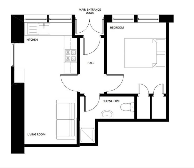 Tasteful, 1-bedroom, main door flat located off Leith Walk – available soon