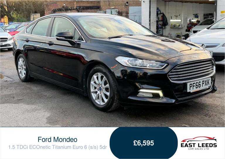 2016 Ford Mondeo 1.5 TDCi ECOnetic Titanium Euro 6 (s/s) 5dr Hatchback Diesel Manual