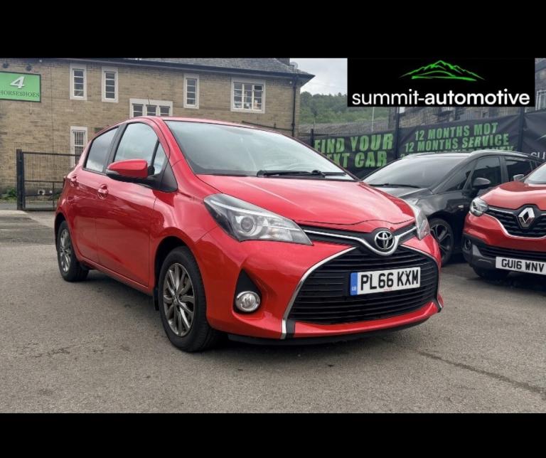 2016 Toyota Yaris 1.33 VVT-i Icon 5dr HATCHBACK Petrol Manual