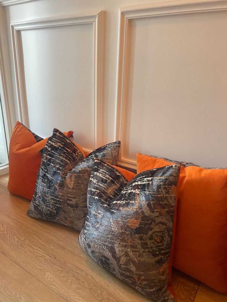 4 XL labels attached (some) Scatterbox Cushions £60