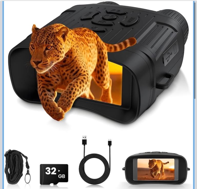 image for Night Vision Goggles, Night Vision Binoculars with 5000mAh Rechargeable Battery