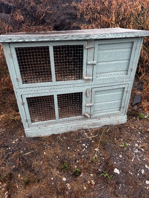 Wooden Hutch for Rabbits or Guinea Pigs