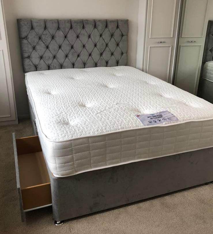 🌟 Everyday Comfort Choice Double Divan Bed 🛏️ Free Delivery 🚚 | Cash on Delivery | 18% Off **