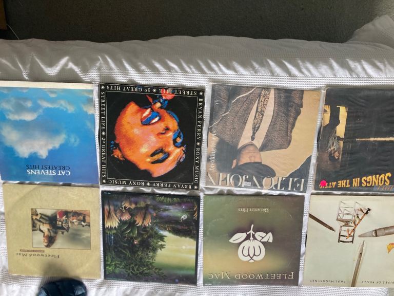 8 Vinyl LP’s