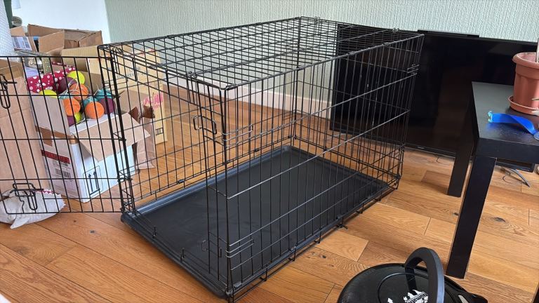 Dog wire crate with front opening - pickup only