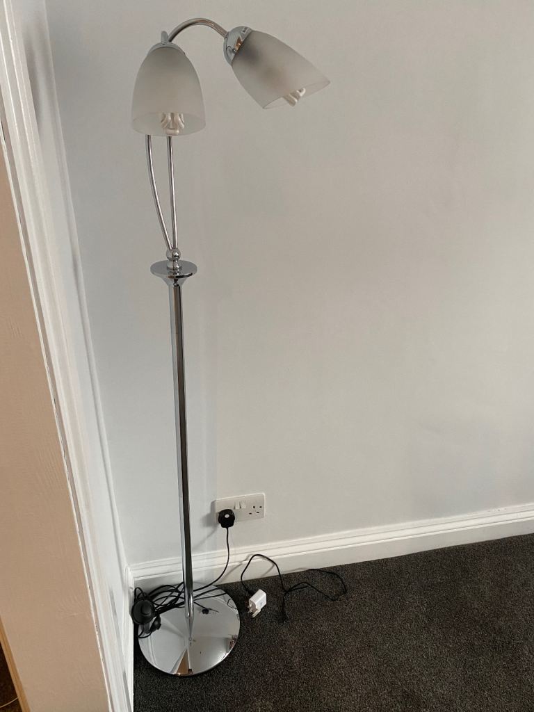 B&Q Tall Floor Lamp 