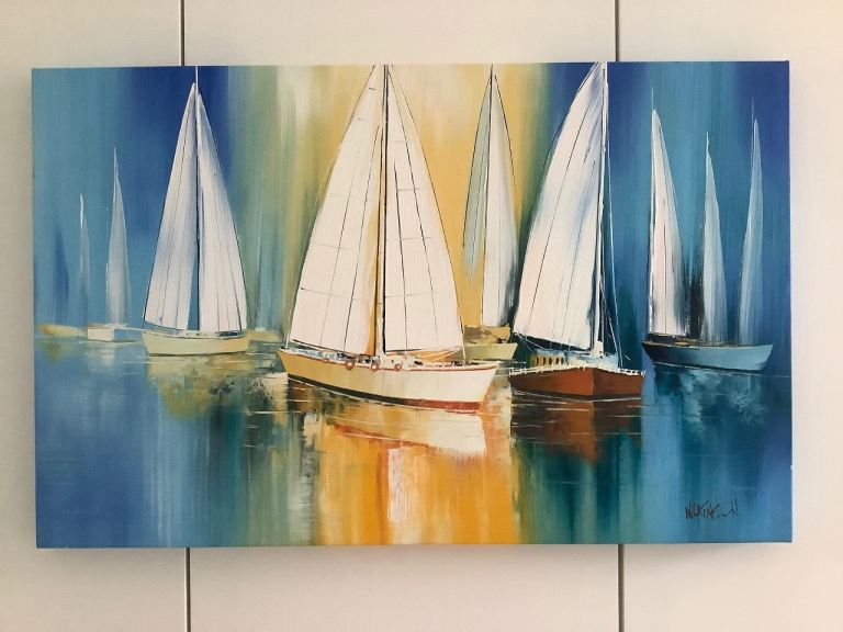 Sail Boats Painting