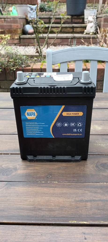 Car Battery almost new. Hyundai i10 Kia Picanto etc.