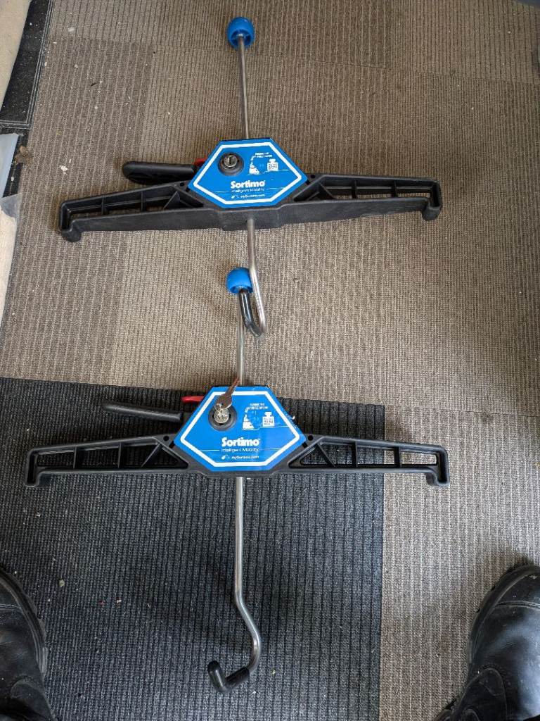 Sortimo roof clamps with keys 