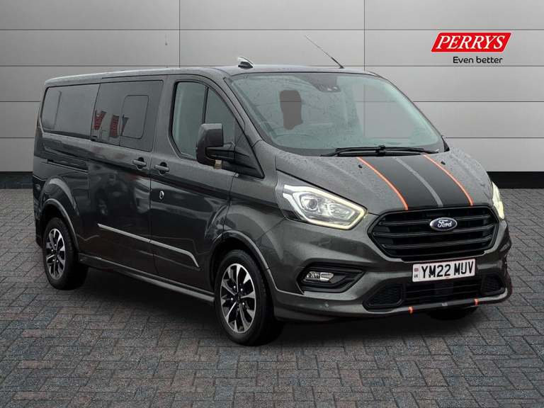 2022 Ford Transit Custom 2.0 EcoBlue 170ps Low Roof D/Cab Sport Van Van DIESEL Manual