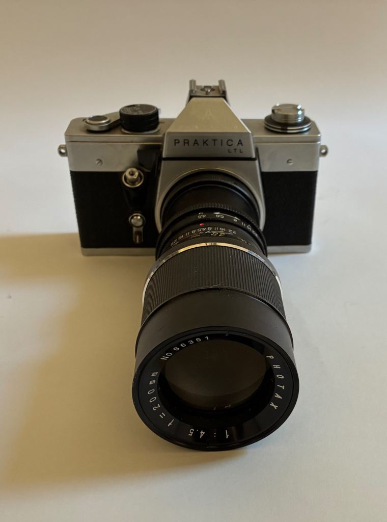 Praktica Vintage Film Camera with Pentax Lens – Good Condition