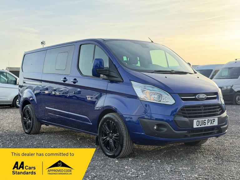 2016 Ford Transit Custom 2.2 TDCi 125ps Low Roof D/Cab Limited Van PANEL VAN DIESEL Manual