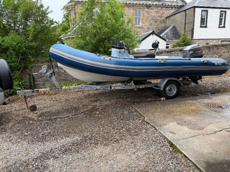 Valiant 570 RIB Boat with Mariner 90hp Two-Stroke Outboard