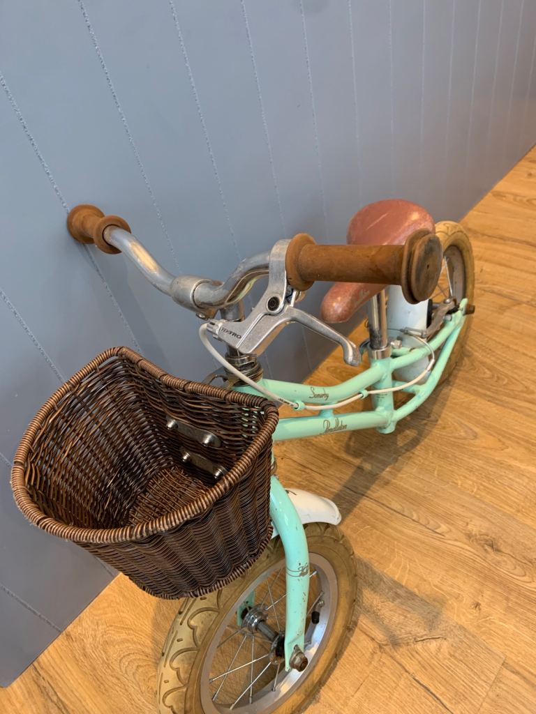 Summerby Pendleton Kids’ Bike – 12” Wheels – Basket – Ideal  Christmas Gift