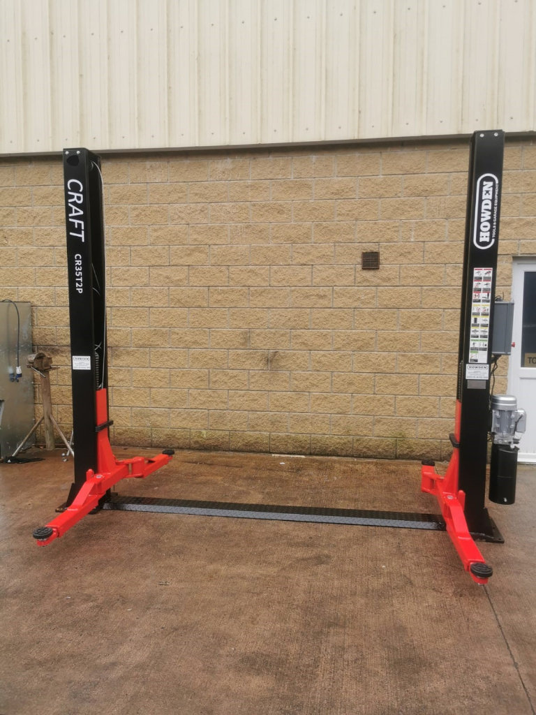Howden 2 post Car Lift