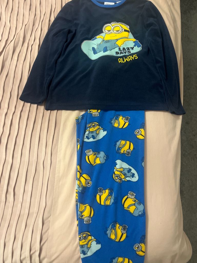 Minion pyjamas age 8-9