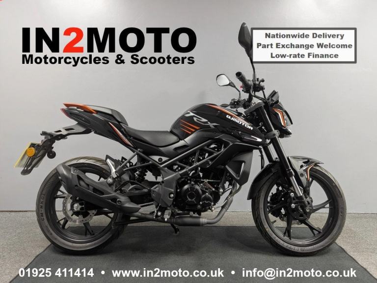 2026 (26) QJMotor TRX 125 in Black