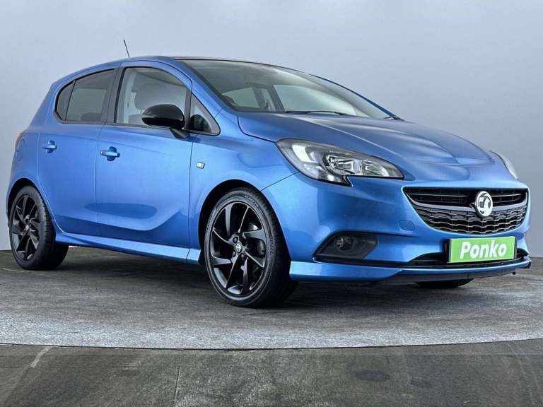 2018 Vauxhall Corsa 1.4 Corsa SRi VX-Line Nav Black 5dr Hatchback Petrol Manual
