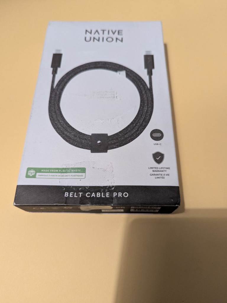 Native Union Belt Cable Pro, a premium USB-C