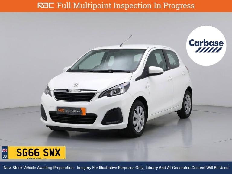 2016 Peugeot 108 1.0 Active Hatchback 3dr Petrol Manual Euro 6 (68 ps) Hatchback PETROL Manual