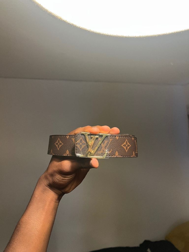 Louis Vuitton Monogram Brown Belt - Good Condition