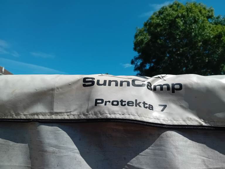 Sunncamp protekta 7 and side panels 