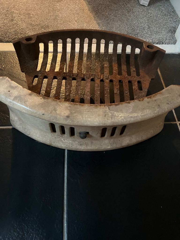 Cast Iron Fire Grate with Ceramic Surround – Good Project