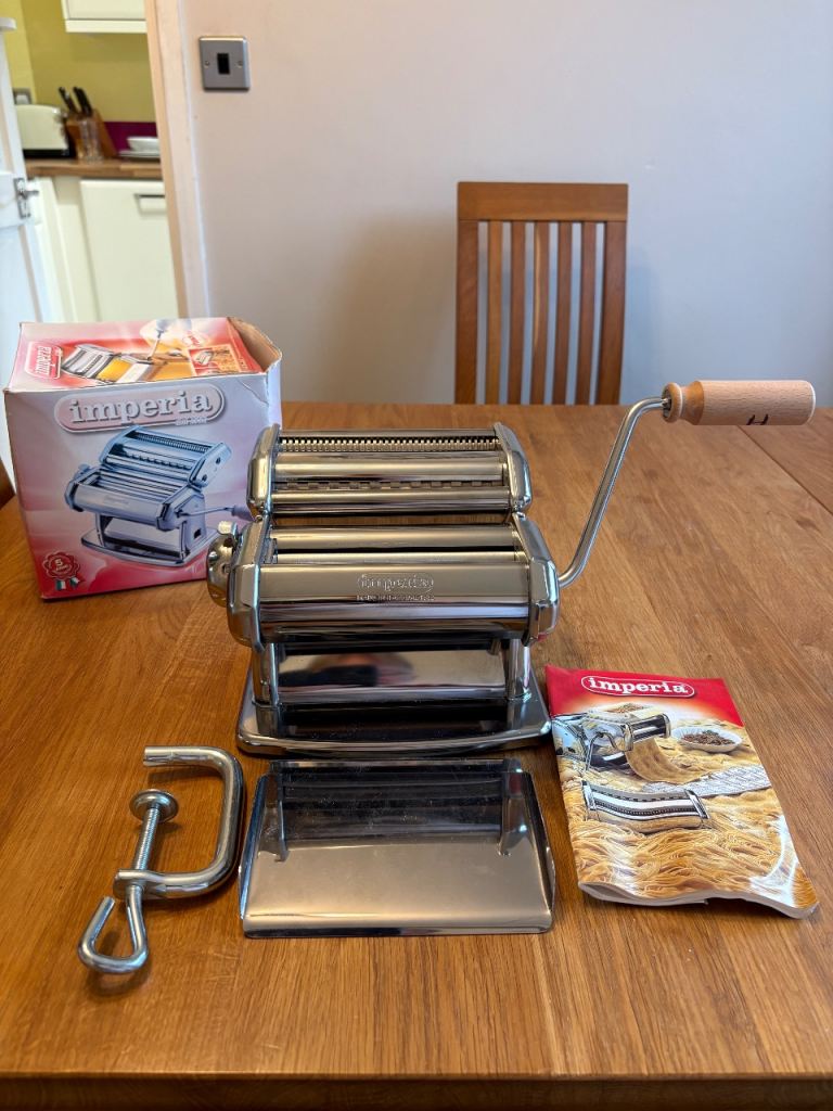 Imperia Pasta Machine Roller Hand Operated Pasta Machine Pasta Maker