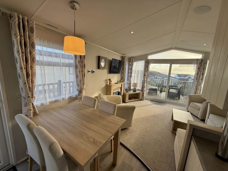 Willrby Aspen on private sale at Seaview Gorran Haven, Cornwall PL26 6LL sea views and deck