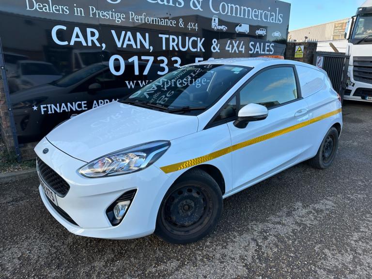 2019 Ford Fiesta 1.5 TDCi Van 85 BHP 6 SPEED 69K FSH 1 COUNCIL OWNER AIR CON MEGA HISTORY  CAR DE...