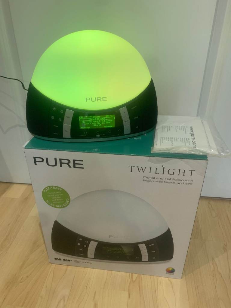 image for Pure Twilight Digital & FM Radio With Mood & Wake Up Light - DAB+ - With Box
