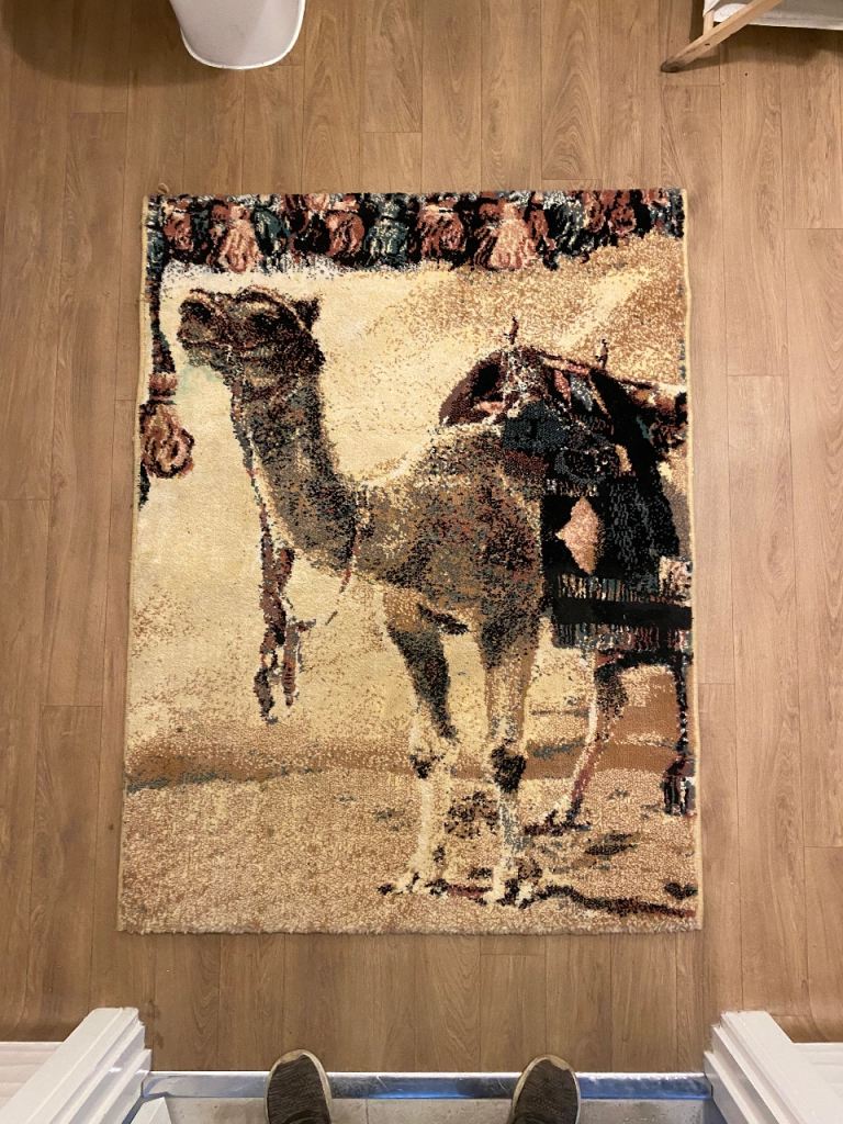 Beautiful rug or wall hanging display