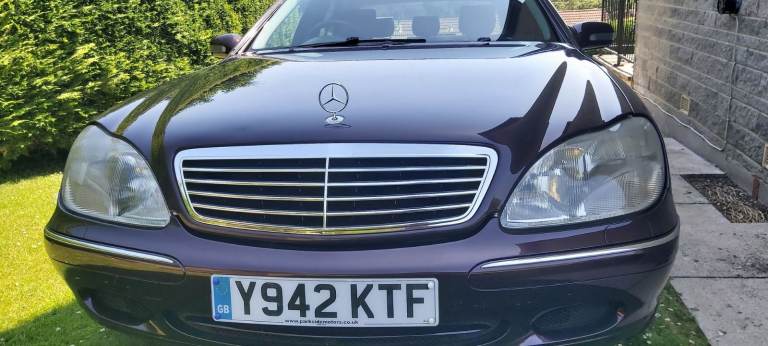 Mercedes S Class S320 auto petrol - FSH- EM SEATS-SATNAV-LEATHER-AIRMATIC SUSPENSION