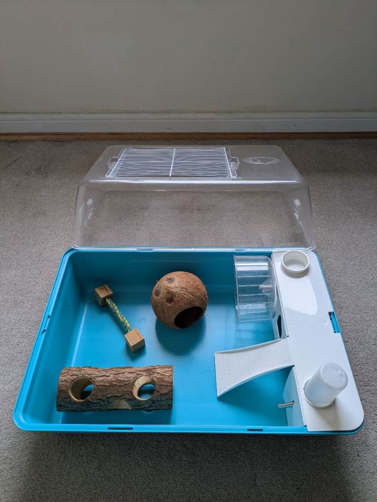 Hamster Cage with Accessories – Approx. 55 x 38 x 26cm
