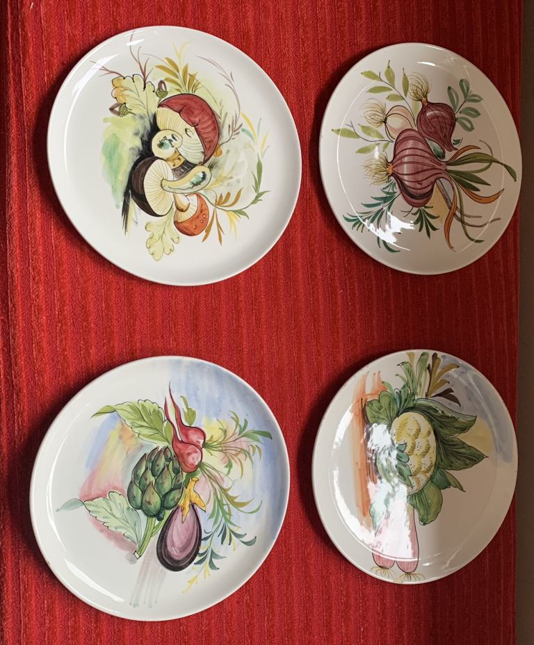 Italy …vegetable design plates 
