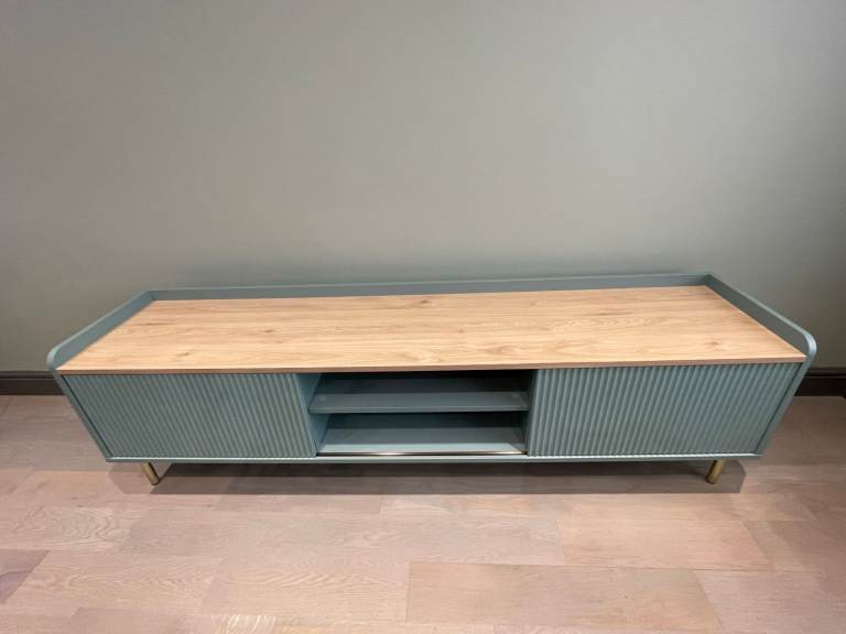 Dunelm TV Stand: Georgi Extra Wide TV Unit for TVs up to 80-inches