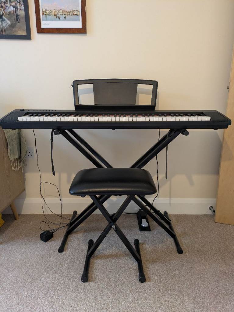 Yamaha Digital Piano, with Stand and Stool