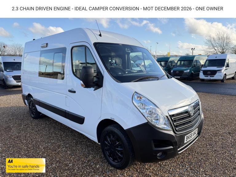 2018 Vauxhall Movano 2.3 CDTi 3500 Panel Van 5dr Diesel Manual FWD L2 H2 Euro 6 (130 ps) Panel Va...