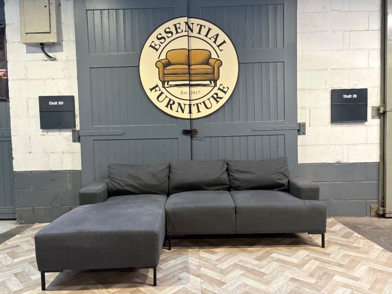 Grey MADE L sofa, FREE DELIVERY 