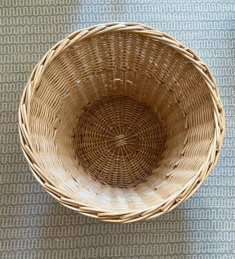 Large Wicker storage basket
