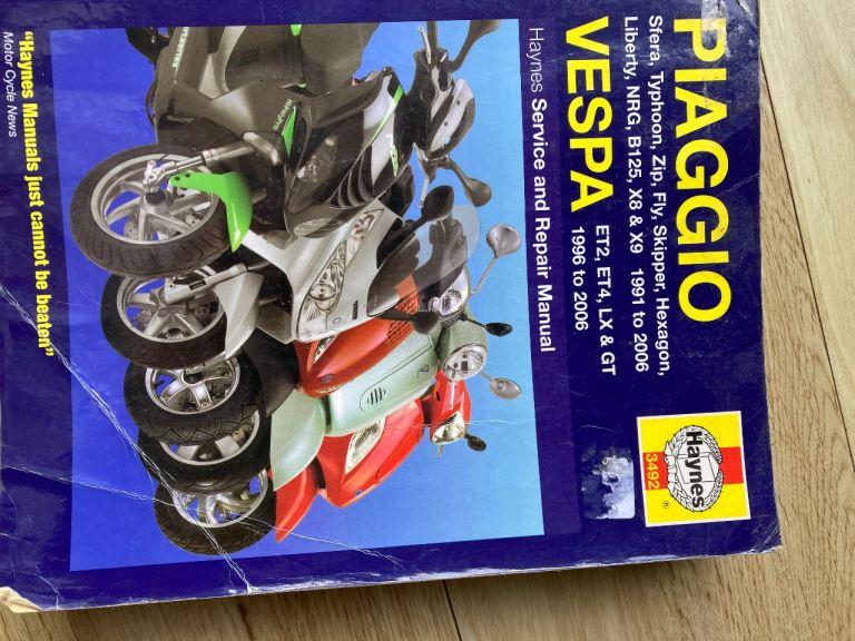 Piaggio Vespa Haynes Manual