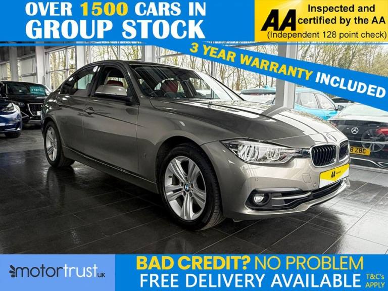 2017 BMW 3 Series 2.0 330e 7.6kWh Sport Saloon 4dr Petrol Plug-in Hybrid Auto Euro 6 (s/s) (2 Sal...