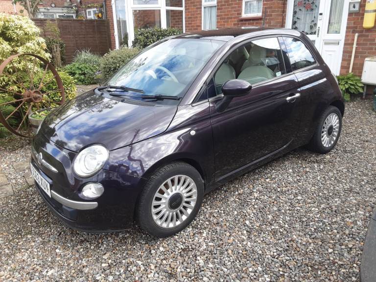 Fiat 500 Lounge Hatchback Pan Roof 2014 63 reg ULEZ compliant Manual 1.2L Petrol,3 door hatchback