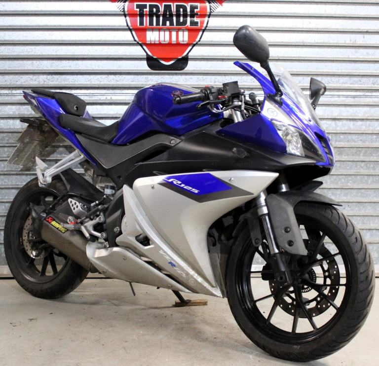 2018 68 YAMAHA YZF-R125 R 125 TRADE SALE GEN2 BLUE LEARNER LEGAL 22K NEW MOT