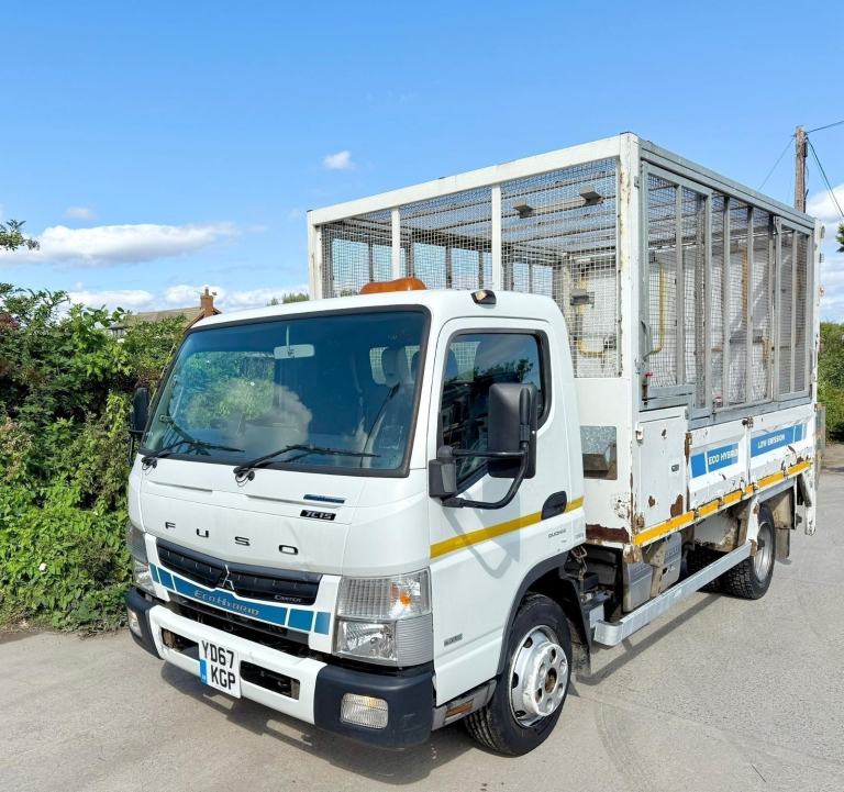 25-09-2017 (67) MITSUBISHI CANTER 7C15 CAGE TIPPER 7.5 TON EURO-6 !64,000 MILES!