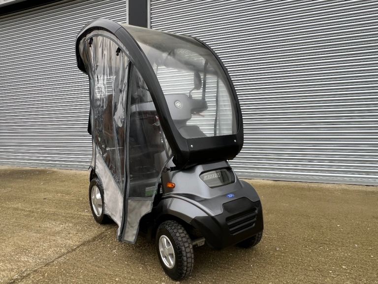 💥TGA Breeze S4 Canopy 8mph Mobility Scooter Buggy Metalic Grey💥