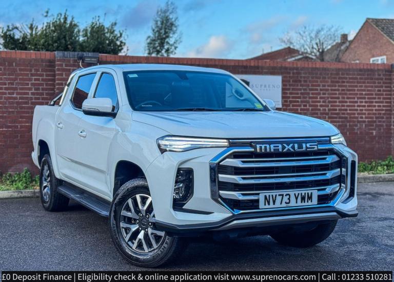 2023 Maxus T90EV 88.5kWh Elite Pickup Double Cab 4dr Electric Auto RWD (177 ps) PICK UP Electric ...